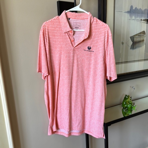 Adidas Orange Polo Shirt with Classic Collar Large - Picture 1 of 8